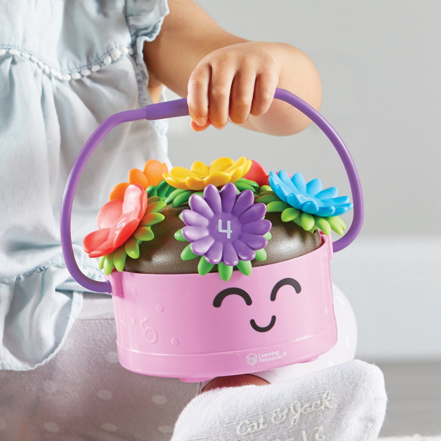 Learning Resources Poppy The Count & Stack Flower Pot™
