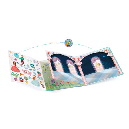 Djeco Sticker Story Life In The Castle