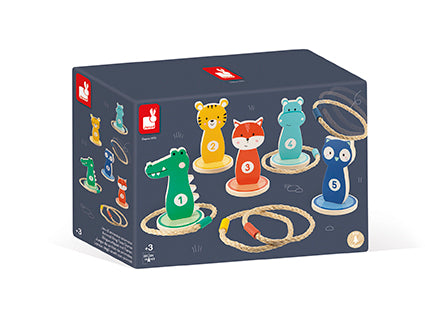 Janod Animal Ring Toss Game (D)