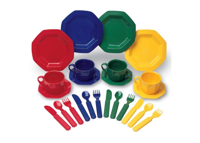 Learning Resources Pretend & Play® Dish Set