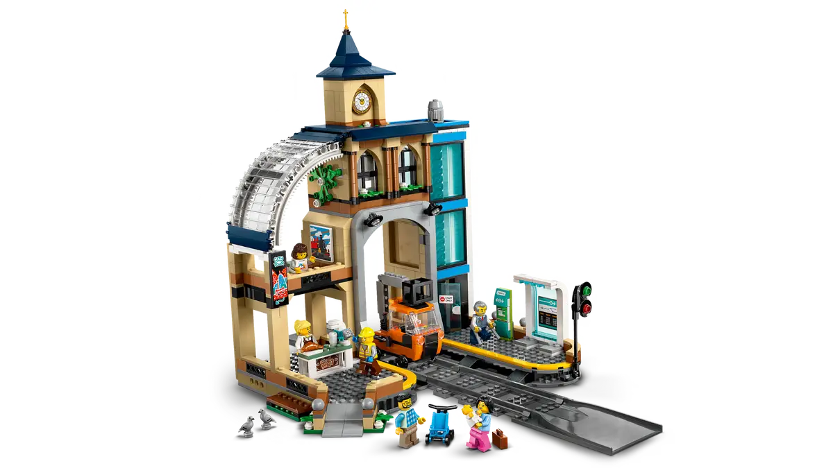 Lego City Trains 60469 Central Train Station