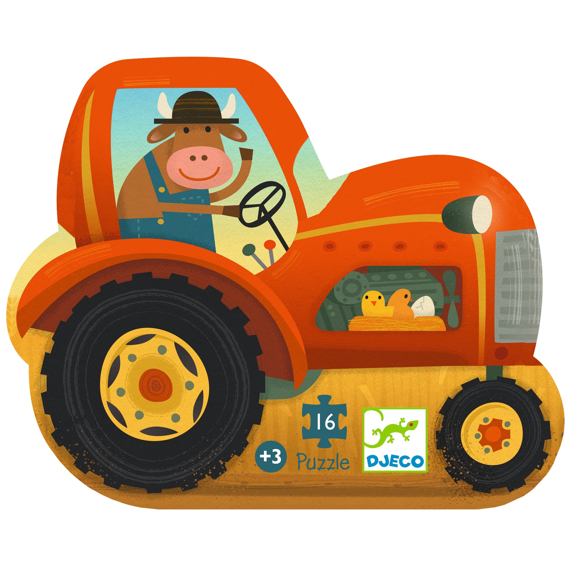 Djeco The Tractor Jigsaw Puzzle