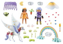 Playmobil 71361 Princess Magic Rainbow Pegasus with Rainbow in the Clouds