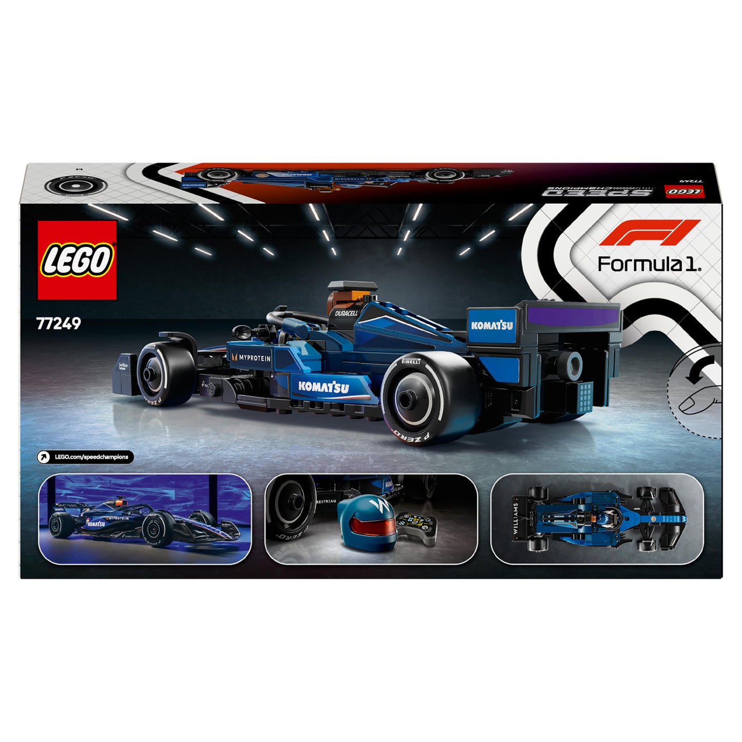 Lego Speed Champions 77249 Williams Racing FW46 F1® Race Car