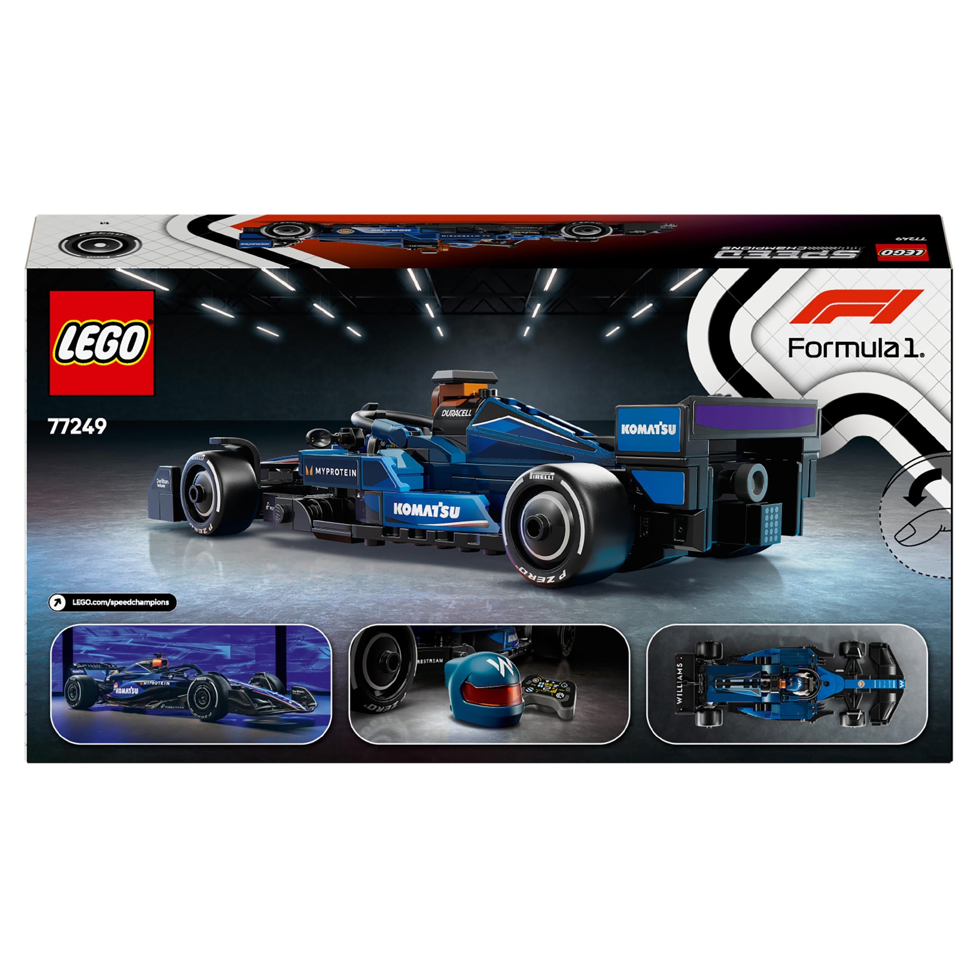 Lego Speed Champions 77249 Williams Racing FW46 F1® Race Car