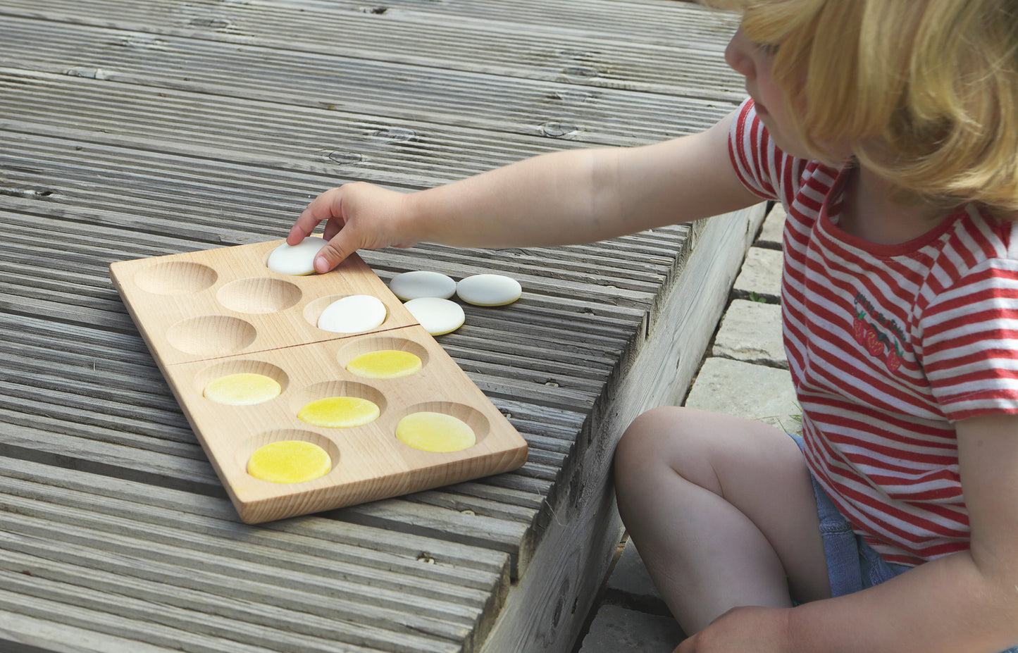 Yellow Door Domino 10-Frame Tray