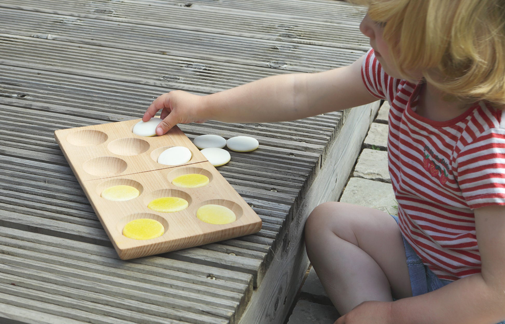 Yellow Door Domino 10-Frame Tray