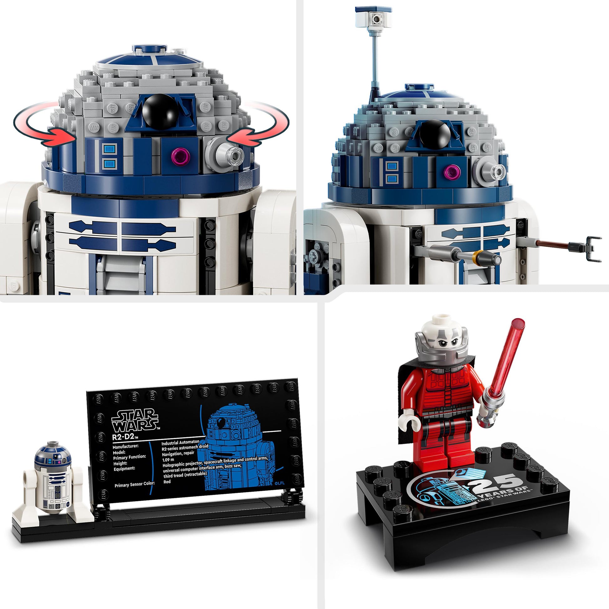 Lego Star Wars TM 75379 Buildable R2D2
