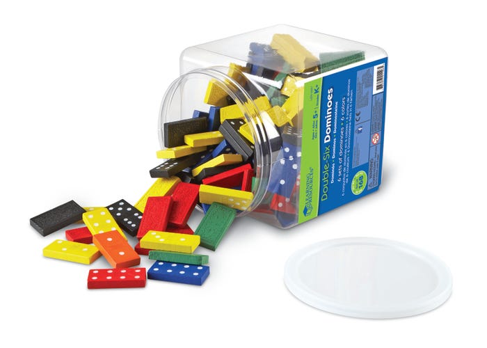 Learning Resources Double- Six Dominoes