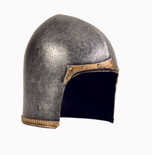 Vah Bascinet Helmet Without Visor, Plastic