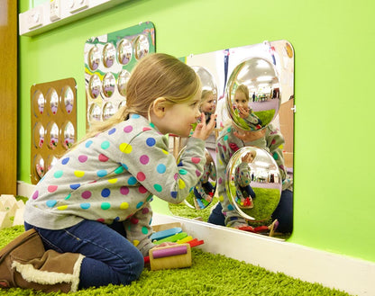 TickiT Acrylic Mirror 4 Convex 490Mm