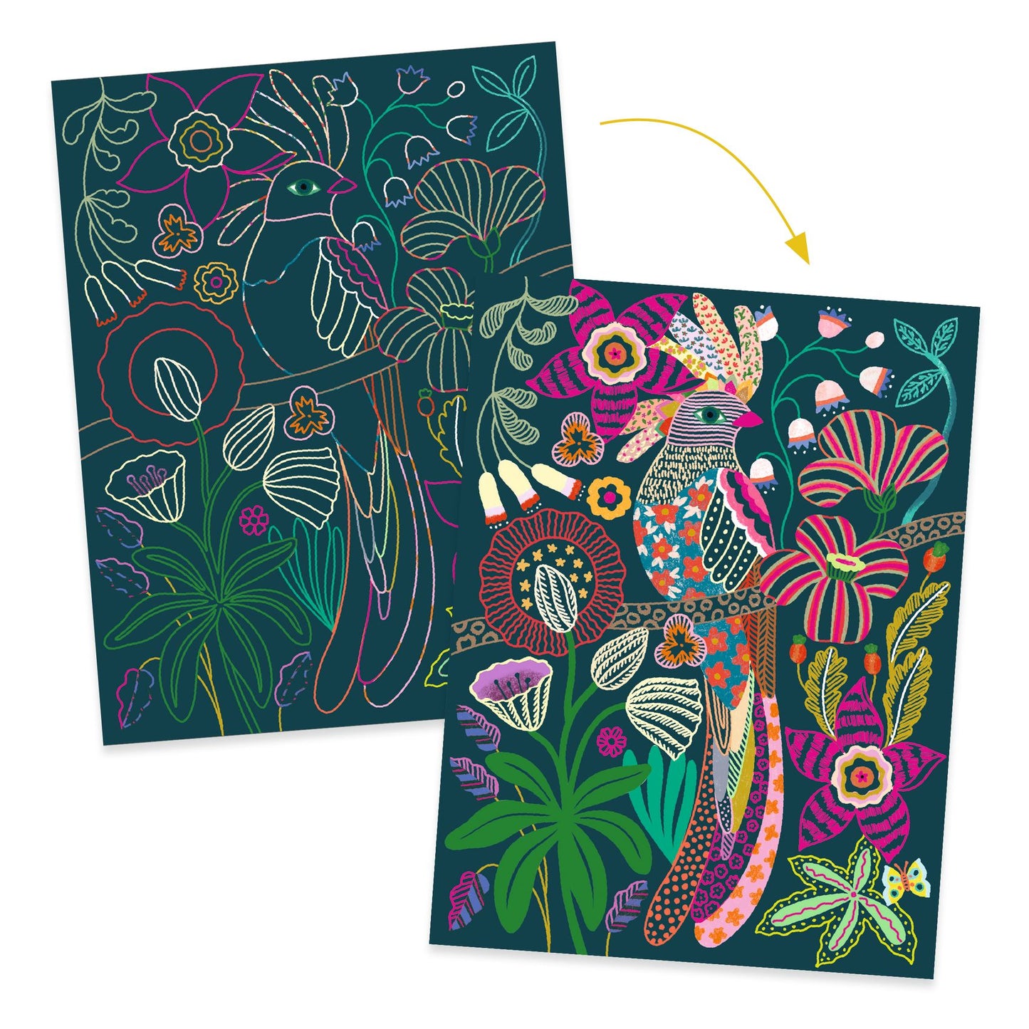 Djeco Rococo Scratch Cards