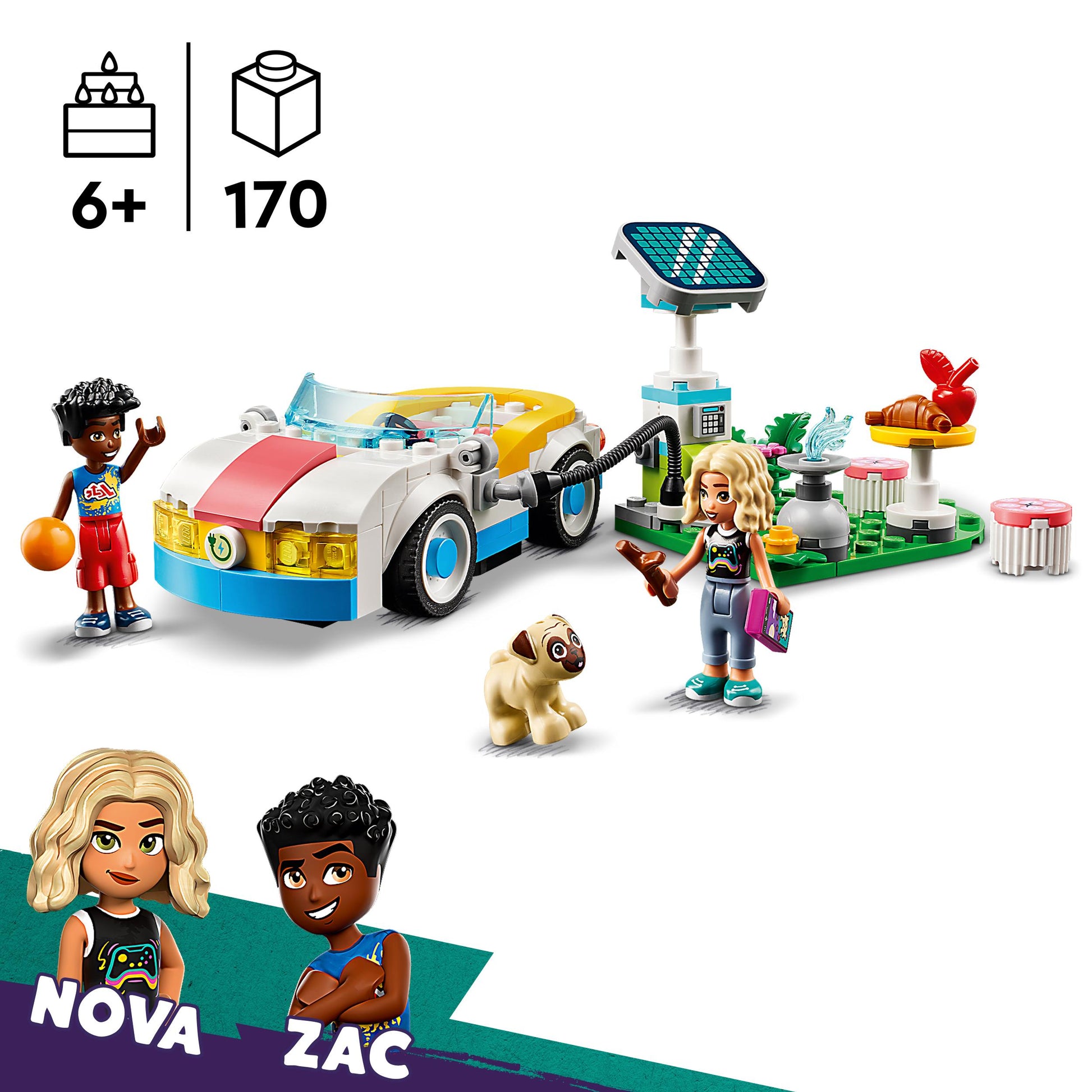 Lego Friends 42609 Electric Car and Charger (R)