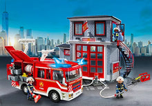 Playmobil 71603 Action Heroes: Fire Station with Fire Truck