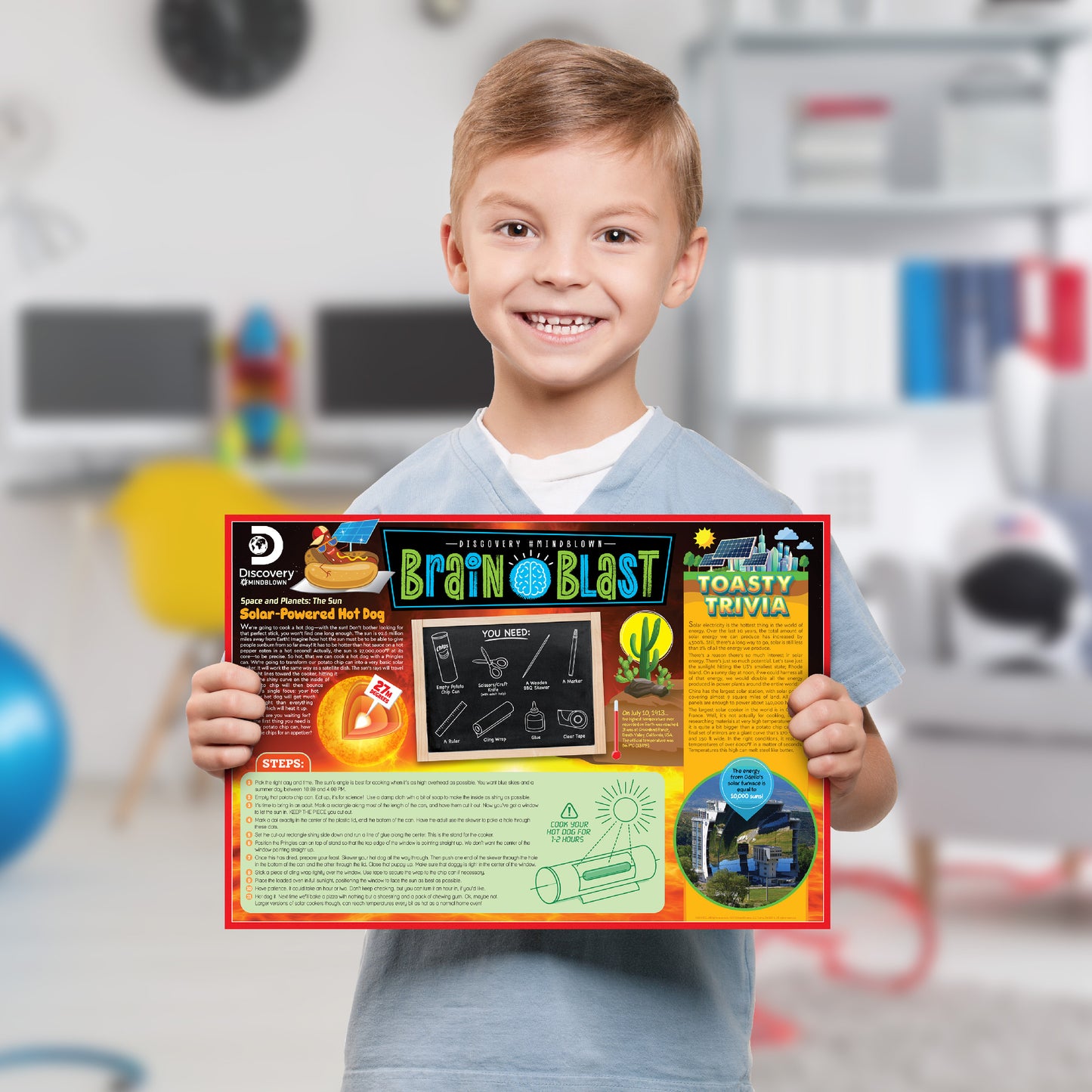 Discovery #MINDBLOWN Kids DIY Steam Engine