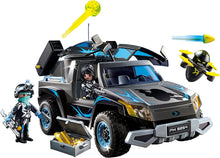Playmobil 9254 Top Agents Dr. Drone's Pickup with Firing Weapons (D)