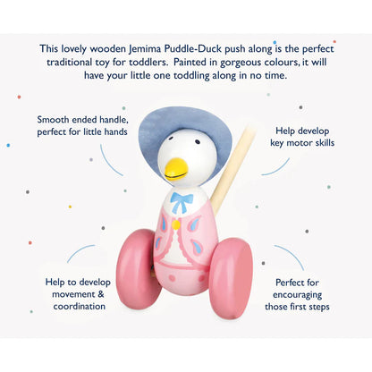Orange Tree Toys Boxed Push Along Jemima