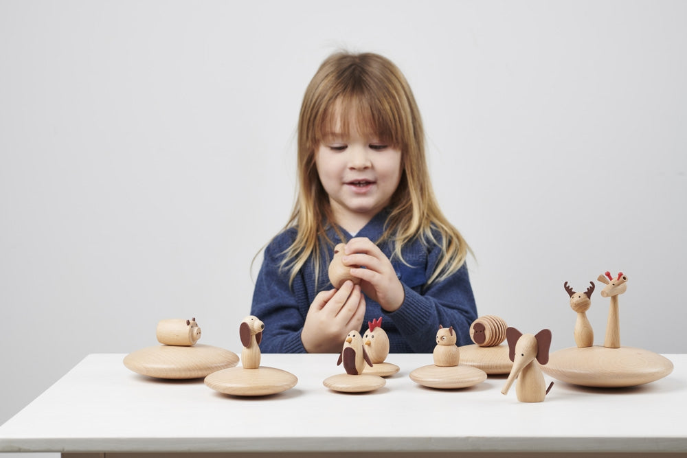 Tickit Wooden Animal Friends