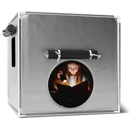 Playlearn 1M X 1M Dark Den Tent - Framed