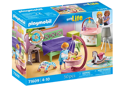 Playmobil 71609 My Life Bedroom with Baby Corner