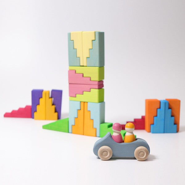 GRIMMS Stepped Roofs Pastel