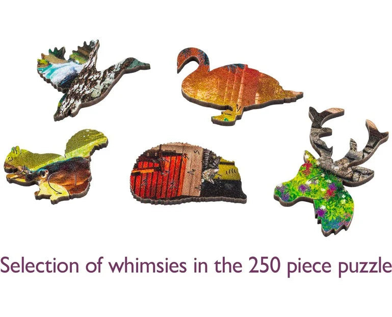 Wentworth Wooden Puzzles Cabin in the Woods - Maxi 250 Pieces