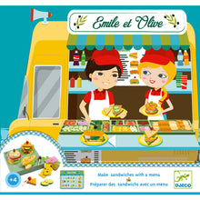 Djeco Emile & Olive Sandwich Set