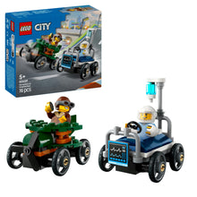 Lego City Great Vehicles 60459 Airplane vs. Hospital Bed Race Car Pack