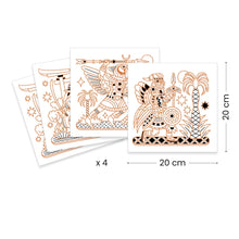 Djeco Animal Warriors - Colouring Surprises