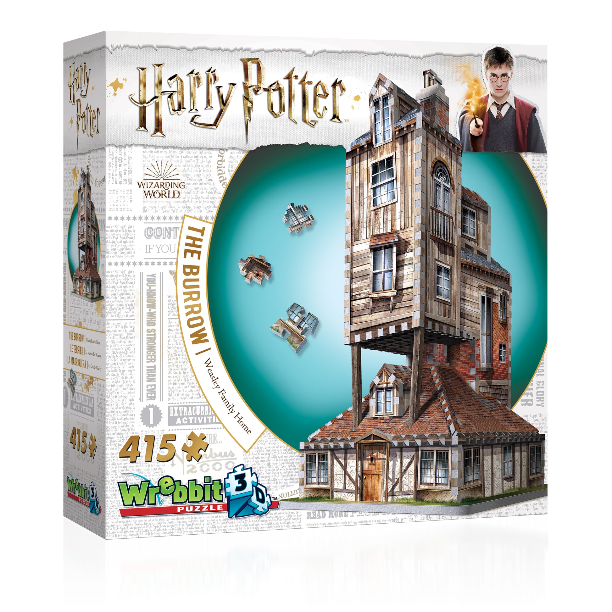 WREBBIT Harry Potter: The Burrow – Weasley Family Home