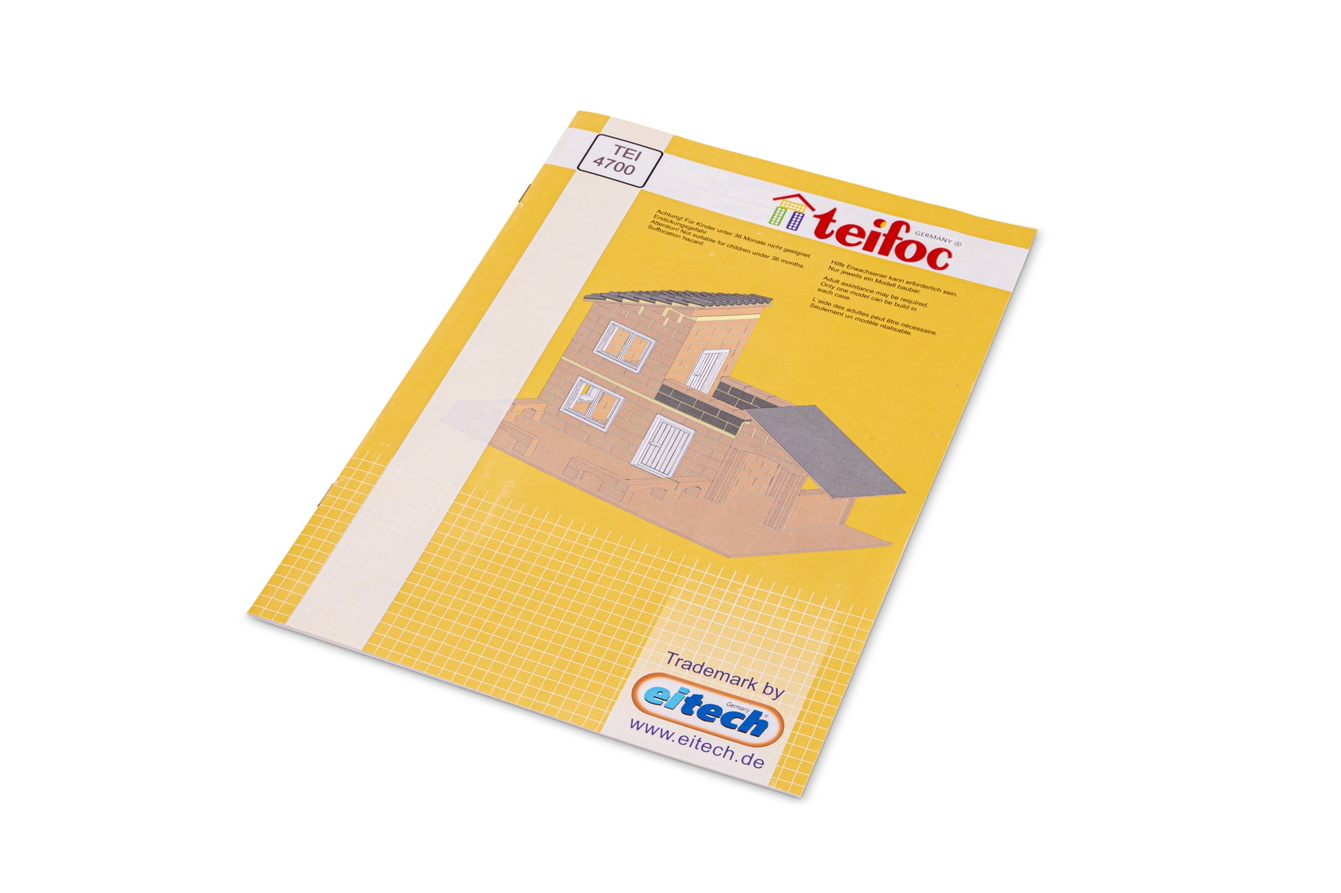 Teifoc Brick Construction Set Villa with Garage