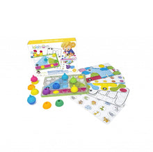 Lalaboom Peg Board With 20 Pcs Beads