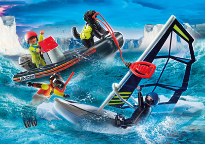 Playmobil 70141 City Action Sea Rescue Water Rescue with Dog