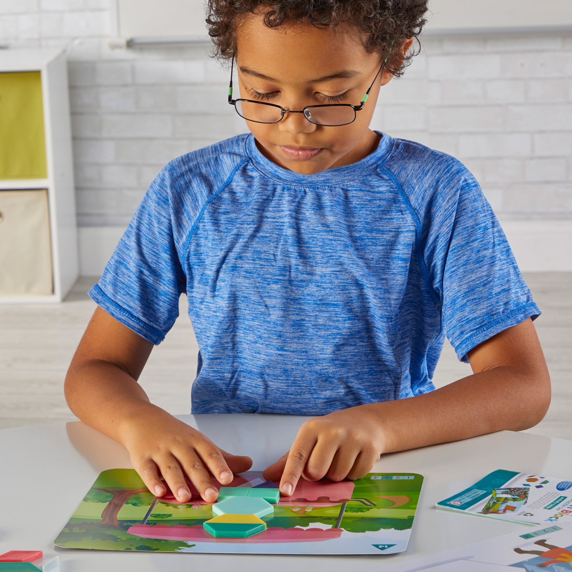 Learning Resources Seasons & Weather Pattern Block Puzzle Set
