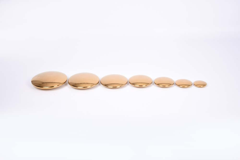 TickiT Sensory Reflective Gold Buttons