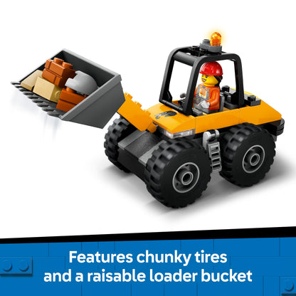 Lego City Great Vehicles 60450 Yellow Construction Wheel Loader