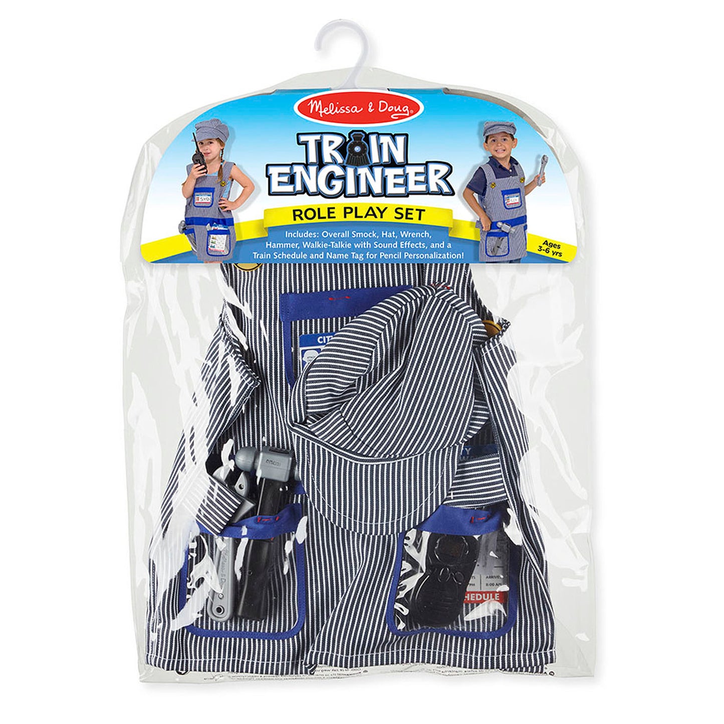Melissa & Doug Train Engineer Costume Set