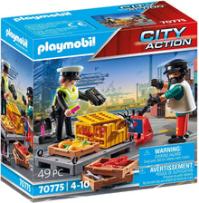 Playmobil Plus City Action 70775 Cargo Customs Check