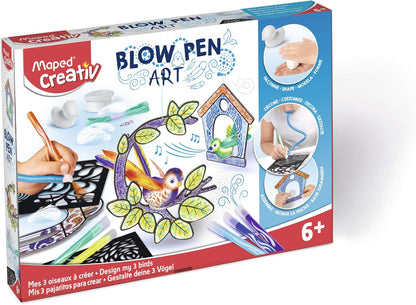 Maped Creativ Blow Pen Art Little Birds