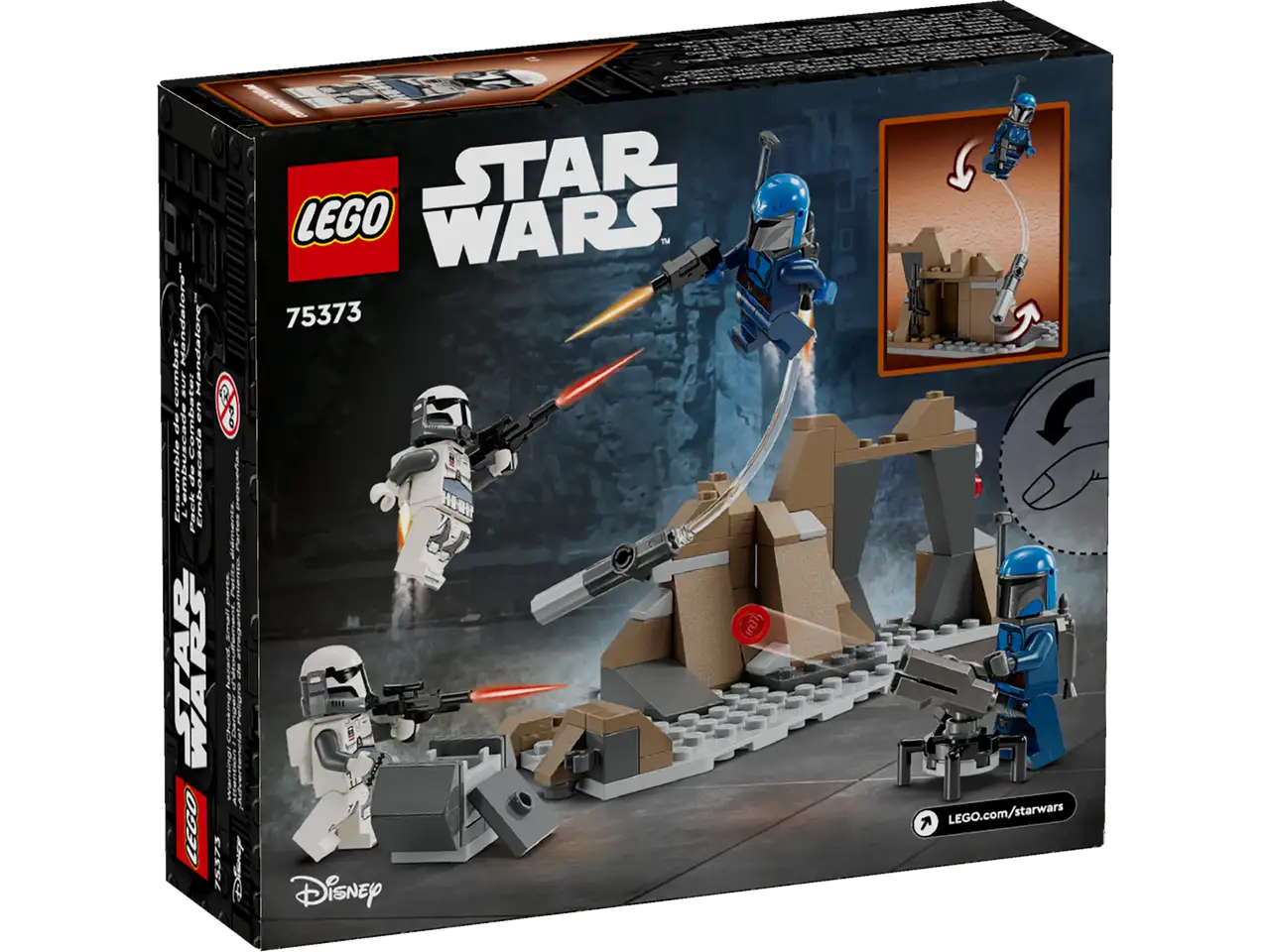 Lego Star Wars TM 75373 Ambush on Mandalore™ Battle Pack