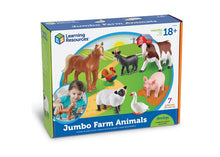 Learning Resources Jumbo Farm Animals