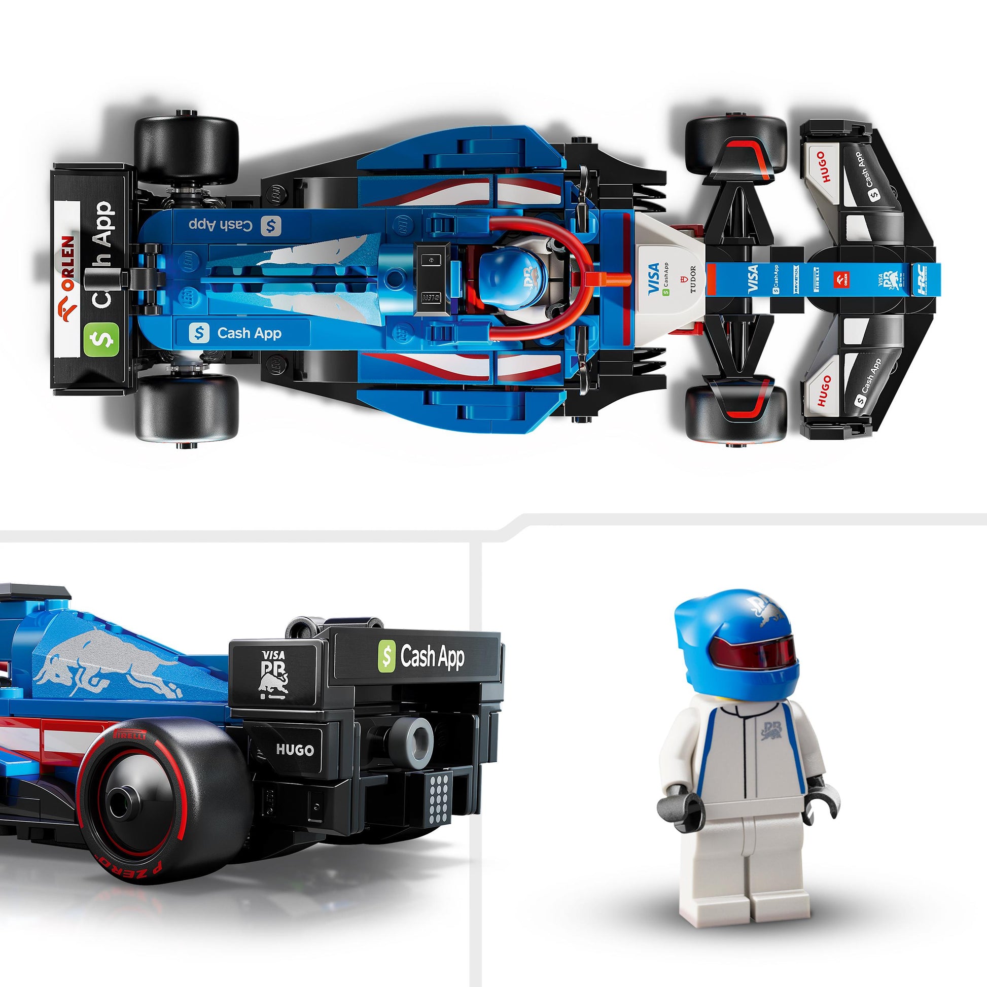 Lego Speed Champions 77246 Visa Cash App RB VCARB 01 F1® Race Car