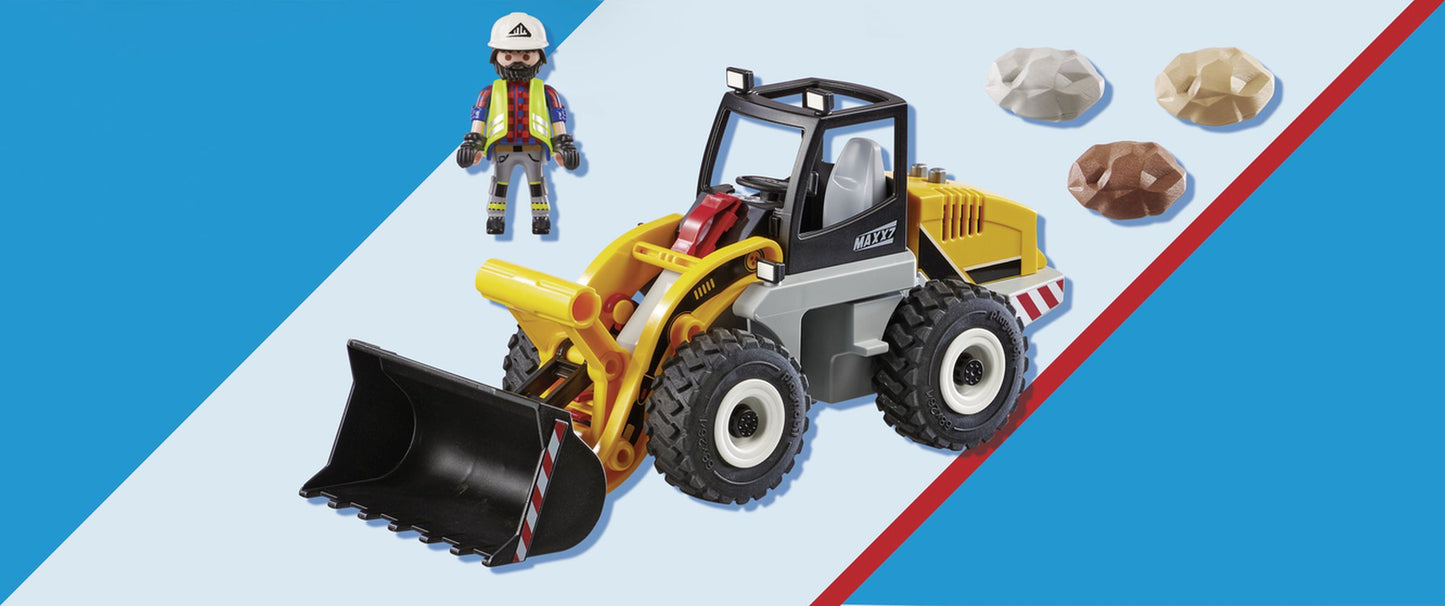 Playmobil 70445 City Action Construction Front End Loader