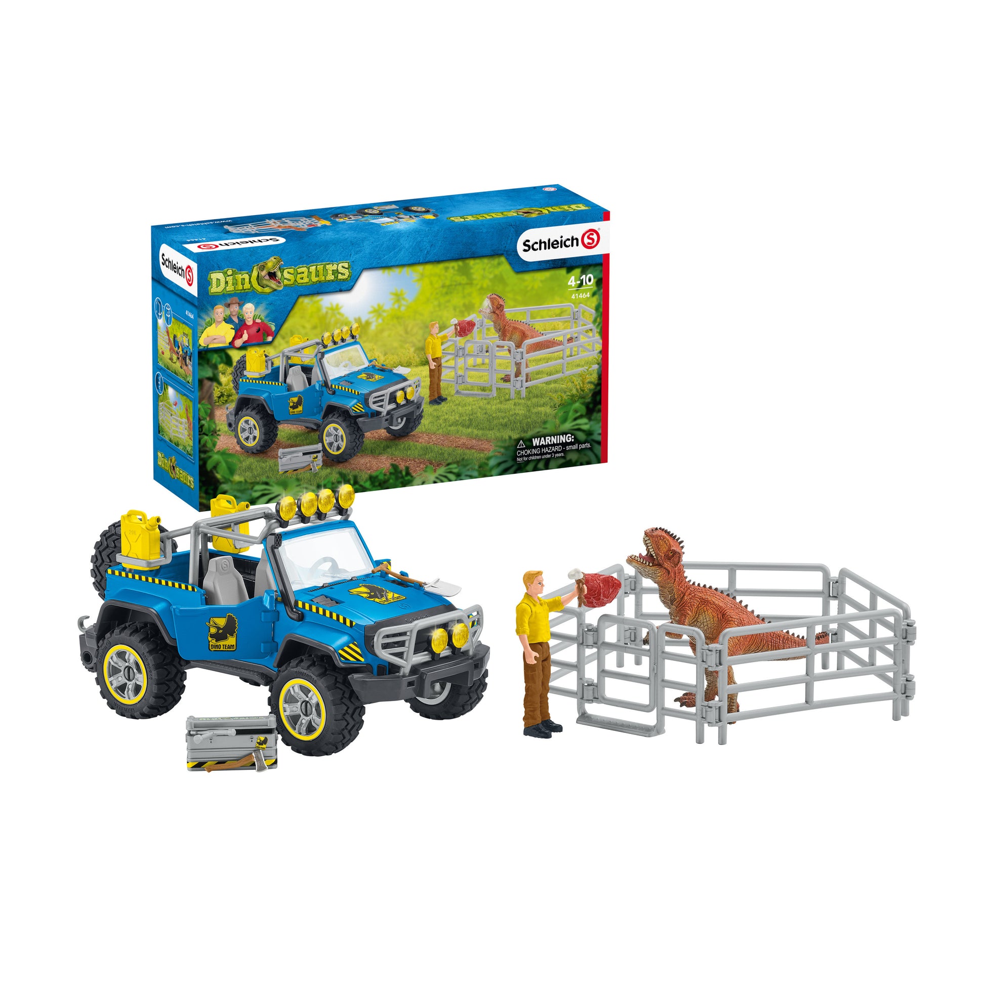 Schleich Off-Road Vehicle With Dino Outpost