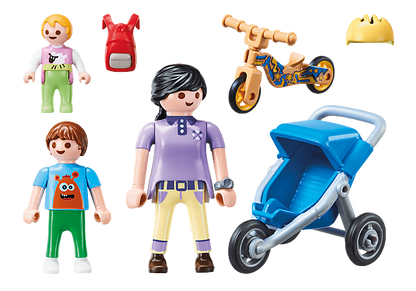Playmobil 70284 City Life Pre-School Mother with Children