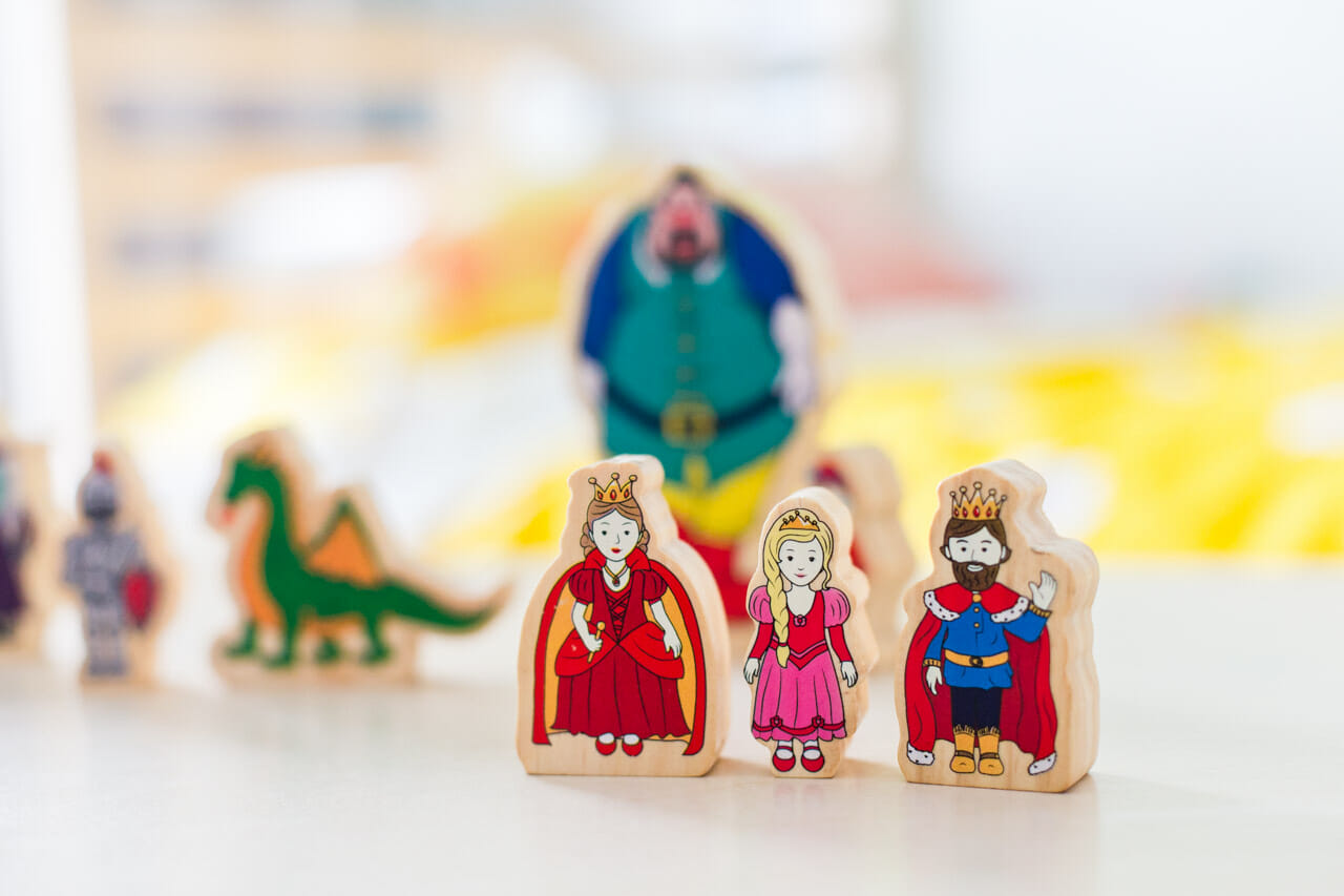 The Freckled Frog Fairy Tale Wooden Characters