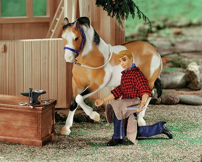 Breyer Farrier w/Blacksmith Tools - 8" Figure