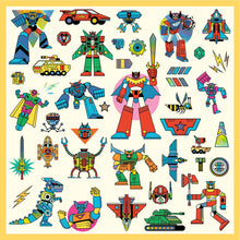 Djeco Stickers Robots