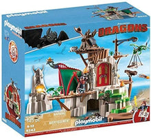 Playmobil 9243 DreamWorks How To Train Your Dragons Berk Island Fortress