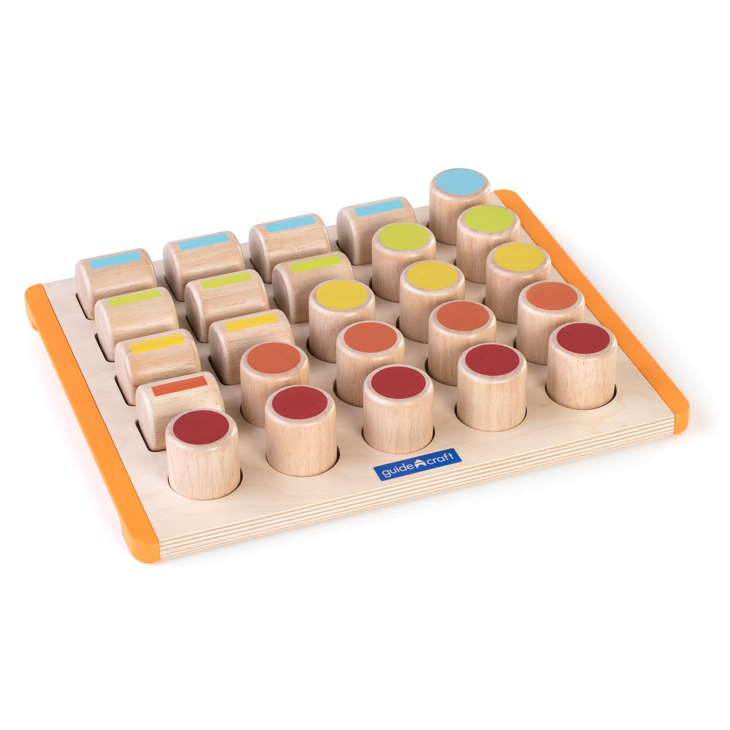 Guidecraft Count by Color Cylinders